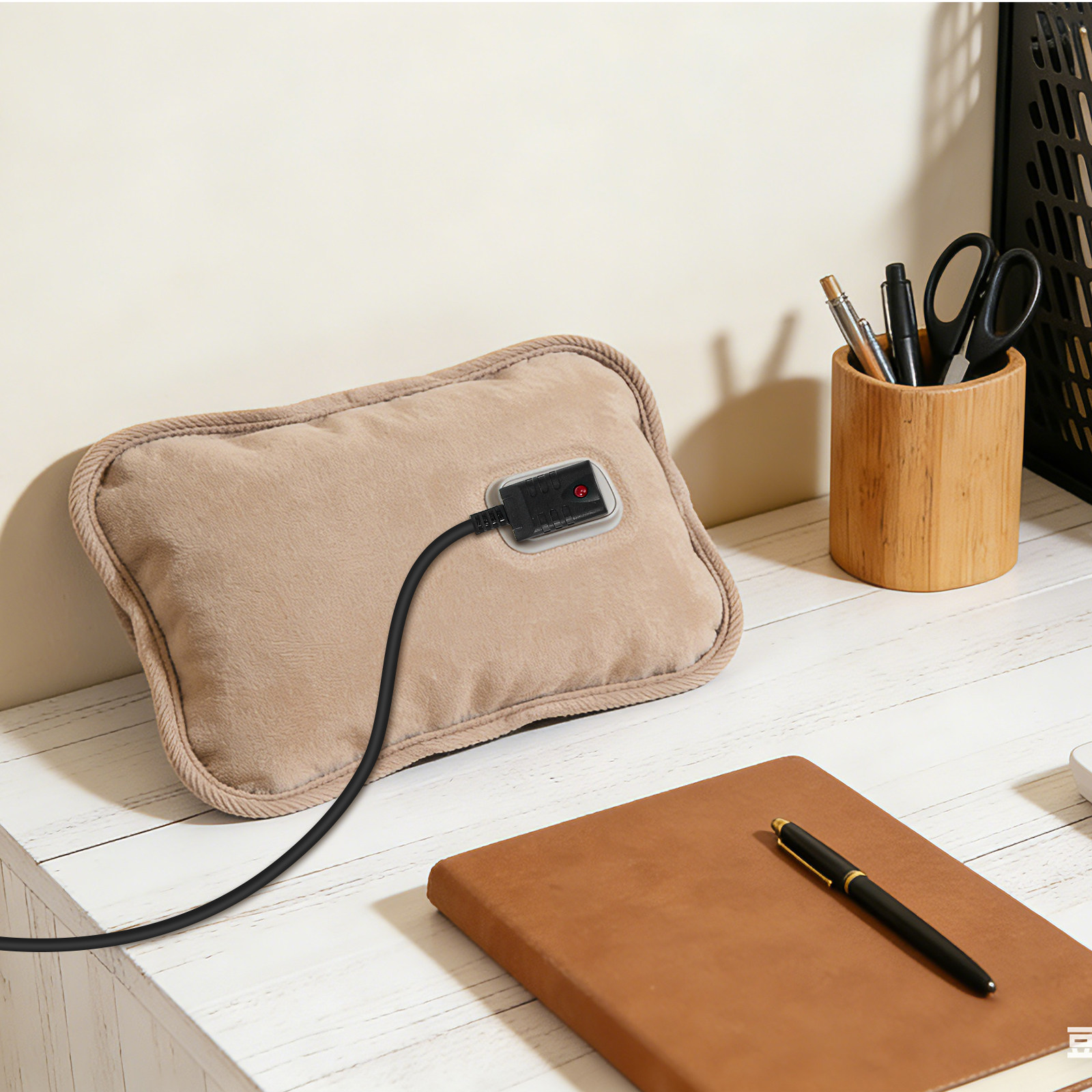 Hand Warmer Electric - Przenośna termofora z kablem, stabilna, wykonana