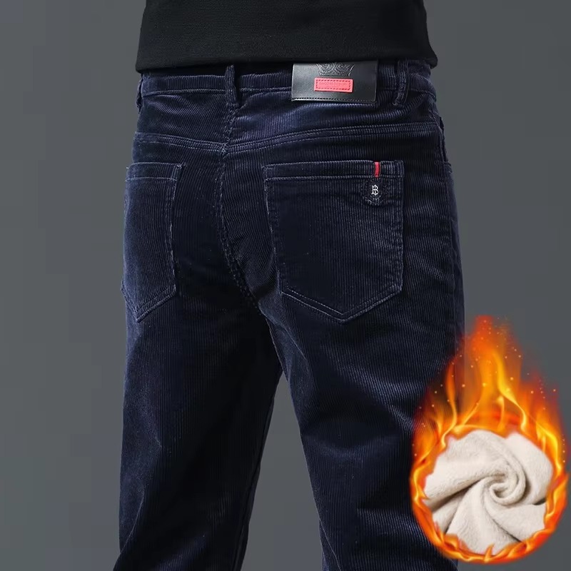 Męskie spodnie z sztruksu, zim – Corduroy Pant Warm recenzja i cena
